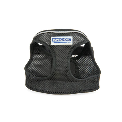 Ancol Viva Nylon Step In Comfort Mesh Harness Black Large